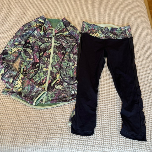 Lululemon reversible matching set - Picture 1 of 12
